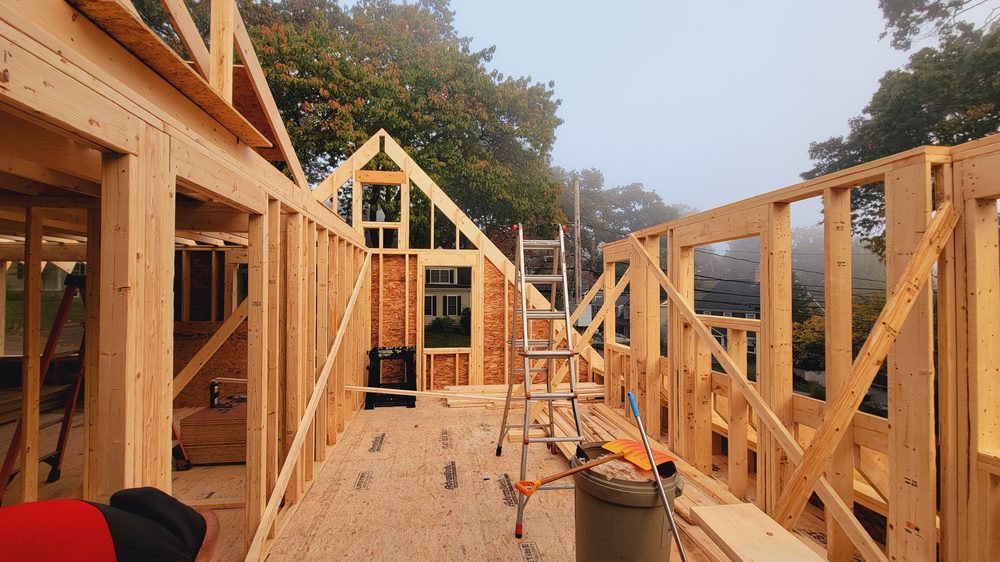 Structural framing addition — Crafted Edge Construction Boston MA